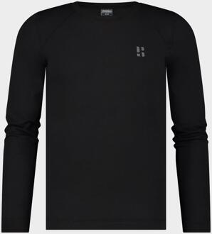 Poederbaas Thermoshirt Heren Lightweight Zwart-S - S