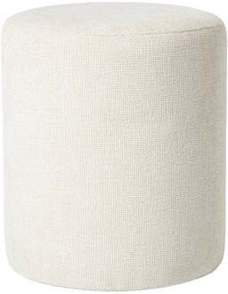 Poef Debby - beige - ø35x40 cm