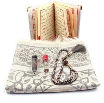 Poef Luxe Tapijt Set 5 Stuk Pack Gerookte Yaseen Boeken Hajj Umrah Mawlid Sets Sets Boeken Islamitische Tapis De prière