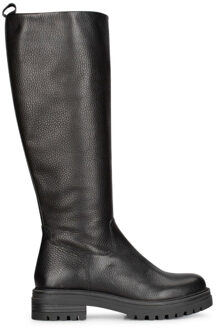 Poelman Lpmonk 115poe1 laarzen hoge laarzen dames - maat 39 Zwart