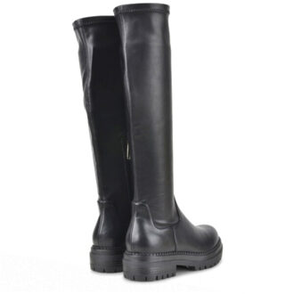 Poelman Stretch laarzen stretchlaarzen dames Zwart - 39