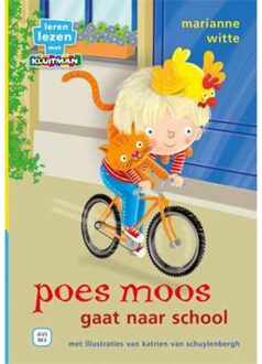 Poes Moos gaat naar school - Boek Marianne Witte (9020678094)