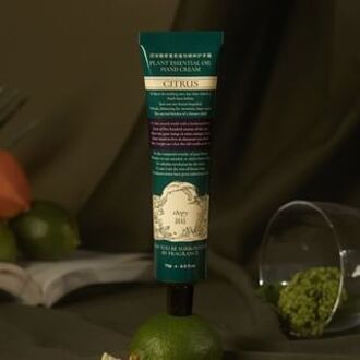 Poetic Series Fougere Plant Essential Oil Hand Cream - 7 Flavors Orange Verte Spring - 75g