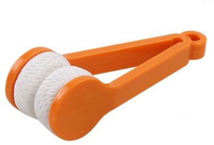 Poetsdoeken 1Pcs Mini Zonnebril Glazen Microfiber Cleaner Zachte Borstel Schoonmaken Tool Household Cleaning Tools & Accessorie geel