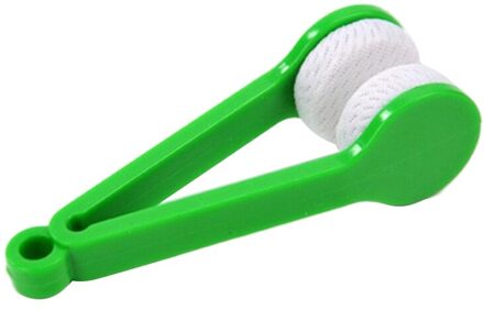 Poetsdoeken 1Pcs Mini Zonnebril Glazen Microfiber Cleaner Zachte Borstel Schoonmaken Tool Household Cleaning Tools & Accessorie groen