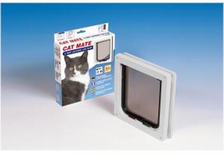 Poezendeur 4-standen wit Cat Mate