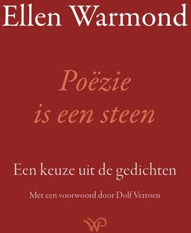 Poëzie is een steen - Ellen Warmond - ebook