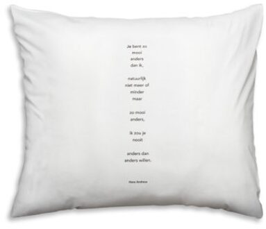 Poezie om te kussen SL47 -   Kussensloop Plint 'Je bent zo' Hans Andreus