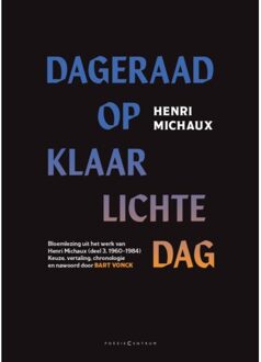 Poeziecentrum VZW Dageraad Op Klaarlichte Dag - Henri Michaux