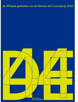 Poeziecentrum VZW De 44 - De Herman De Coninckprijs 2025