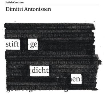 Poeziecentrum VZW Stiftgedichten - Dimitri Antonissen