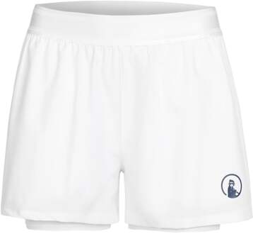 Point 2in1 Shorts Dames-Wit,Donkerblauw - XXL