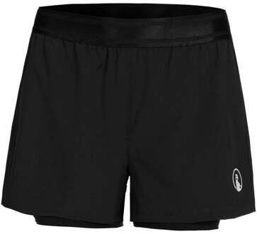Point 2in1 Shorts Dames zwart - XXL
