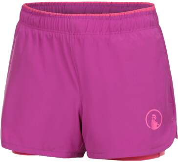 Point 2in1 Shorts Meisjes-Berry,Pink bes - 116,128,140,152,164