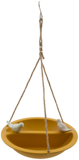 Point-Virgule Vogelbad/voederschaal - Oker geel