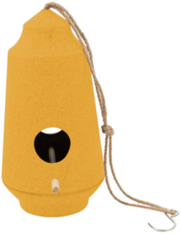 Point-Virgule vogelhuisje Toren - Oker geel