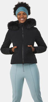 poivre blanc Jacket Ski-Jas Dames Zwart - M
