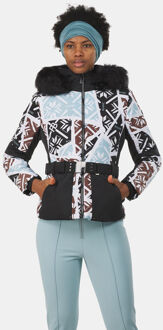 poivre blanc Jacket Ski-Jas Dames Zwart - XL