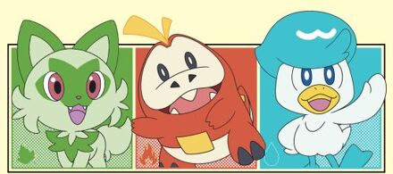 Pokémon 1st Starters Panels Unisex T-Shirt - Cream - XL Crème