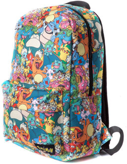 Pokémon A4 Schoolrugzak Multikleur