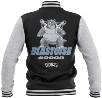 Pokémon Blastoise Unisex Varsity Jacket - Black/Grey - XL Meerdere kleuren