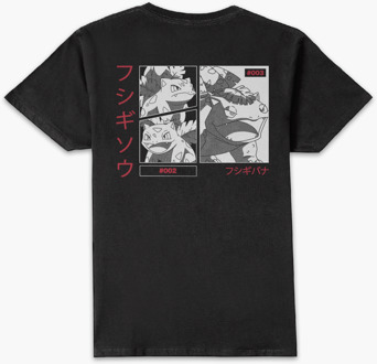 Pokémon Bulbasaur Evo Unisex T-Shirt - Black - 3XL Zwart