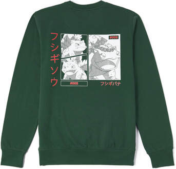 Pokémon Bulbasaur Evolution Evolution Sweatshirt - Forest Groen - XXL