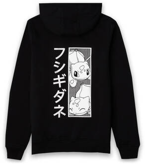 Pokémon Bulbasaur Manga Hoodie - Black - S Zwart