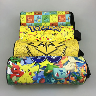 Pokemon Cartoon Pencil Case Pikachu Pencilcase Boutique Estuches School Supplies Estojo Stationery Gift Coin Pouch Zipper Bag