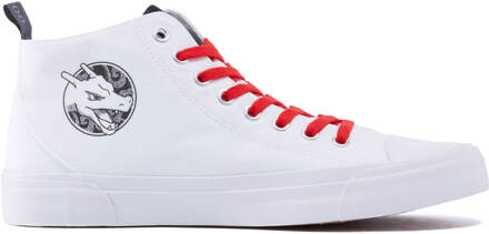 Pokémon Charizard Flame High Top - White - UK 11 / EU 45.5 / US Men's 11.5 / US Women's 13