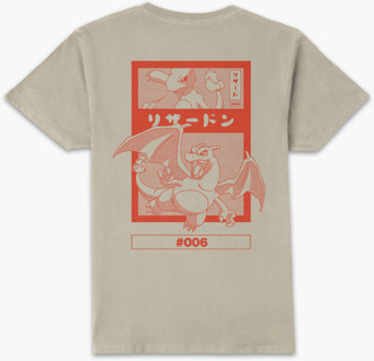 Pokémon Charmander Evo Unisex T-Shirt - Cream - M Crème