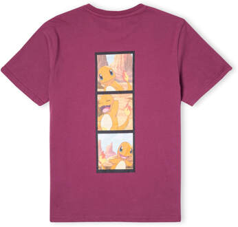 Pokémon Charmander's Desert Adventure Unisex T-Shirt - Burgundy - XL Wijnrood
