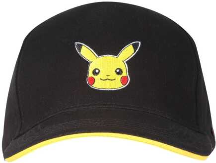 Pokemon Curved Bill Cap Pikachu Badge