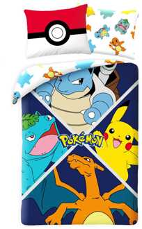 Pokémon Duvet Set Ver. 1 140 x 200 cm / 70 x 90 cm