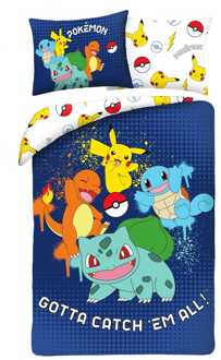 Pokémon Duvet Set Ver. 10 140 x 200 cm / 70 x 90 cm