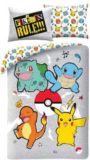 Pokémon Duvet Set Ver. 5 140 x 200 cm / 70 x 90 cm