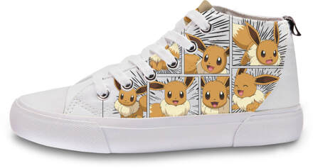 Pokémon Eevee Kids' High Top - White - UK Kids 10 / EU28