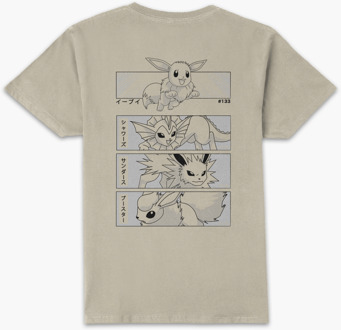 Pokémon Eeveelution Unisex T-Shirt - Cream - XXL Crème