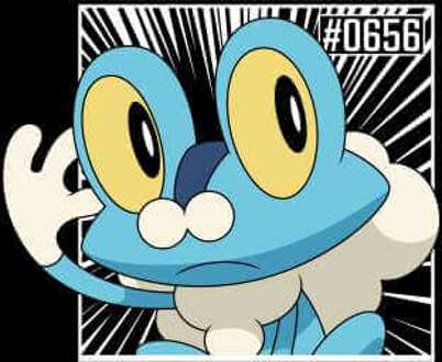 Pokemon Froakie Men's T-Shirt - Black - L Zwart