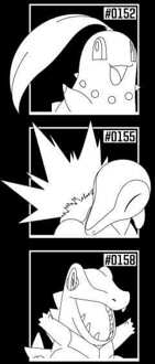 Pokemon Generation 2 Monochrome Starters Men's T-Shirt - Black - 4XL Zwart