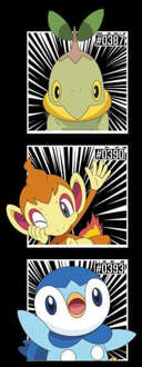 Pokemon Generation 4 Intro Women's Cropped Hoodie - Black - XS Zwart