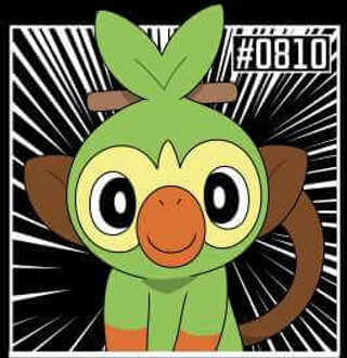 Pokemon Grookey Men's T-Shirt - Black - L Zwart