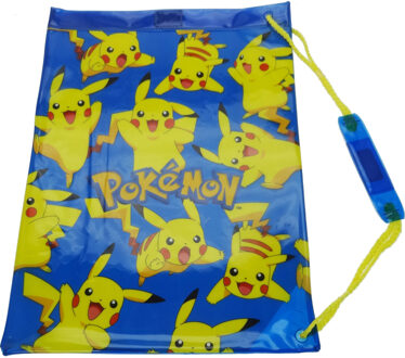 Pokémon Gymtas Pikachu 42 X 31 Cm Blauw