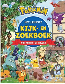 Pokémon Het Leukste Kijk- En Zoekboek Van Kanto Tot Paldea