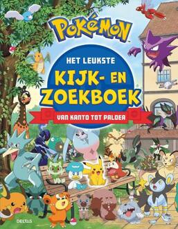 Pokémon Het Leukste Kijk- En Zoekboek Van Kanto Tot Paldea