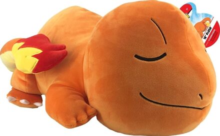 Pokémon Knuffel Slapende Charmander Junior 16 Cm Oranje