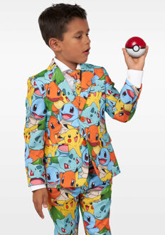 Pokemon Kostuum Kind Premium Opposuits Multikleur - Print