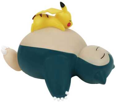 Pokémon LED Light Snorlax and Pikachu Sleeping 25 cm