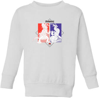 Pokémon Legendary Kids' Sweatshirt - White - 110/116 (5-6 jaar) - Wit
