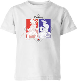 Pokémon Legendary Kids' T-Shirt - White - 146/152 (11-12 jaar) Wit - XL